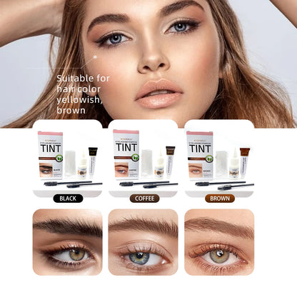 ICONSIGN Waterproof Eyelash and Eyebrow Dye Tint Kit