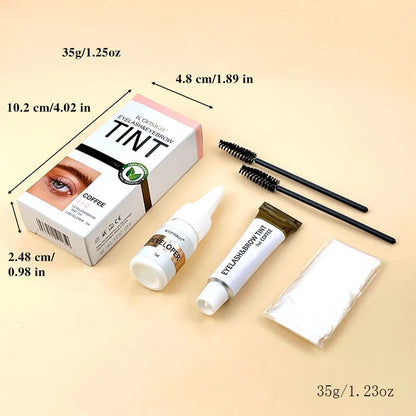 ICONSIGN Waterproof Eyelash and Eyebrow Dye Tint Kit