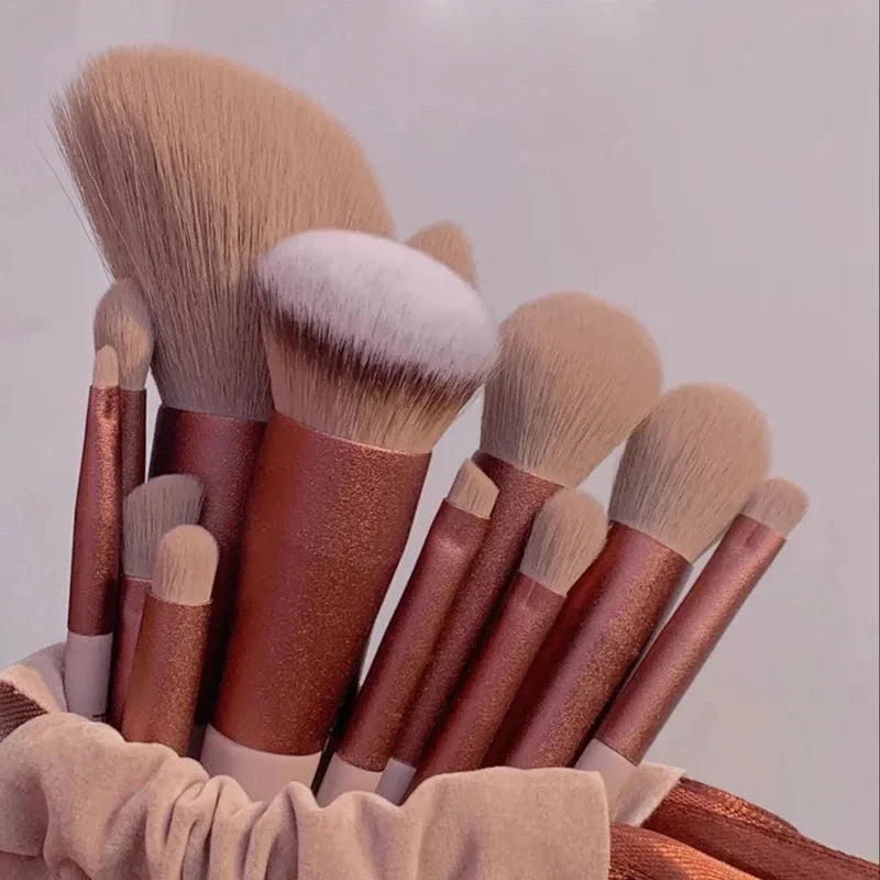 13Pcs Soft Fluffy Makeup Brushes Set for cosmetics Foundation Blush Powder Eyeshadow